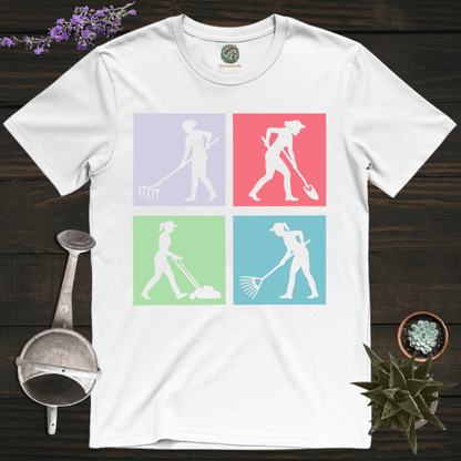 Sproutsmith T-Shirt White / S Garden Work T-Shirt