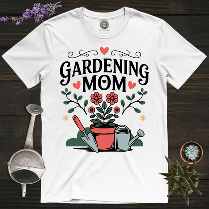 Sproutsmith T-Shirt White / S Gardening Mom T-Shirt