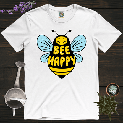 Sproutsmith T-Shirt White / S Happy Bee T-Shirt