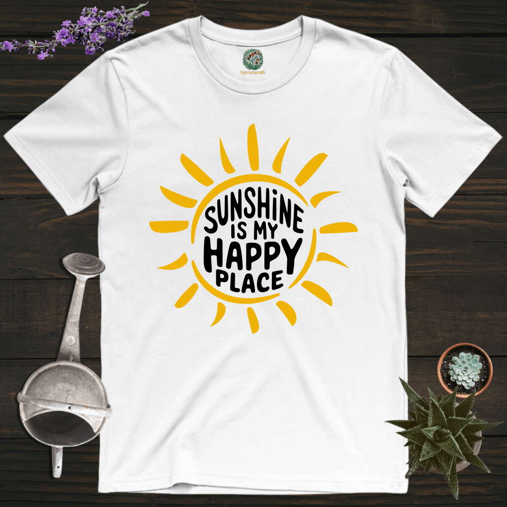 Sproutsmith T-Shirt White / S Happy Place T-Shirt