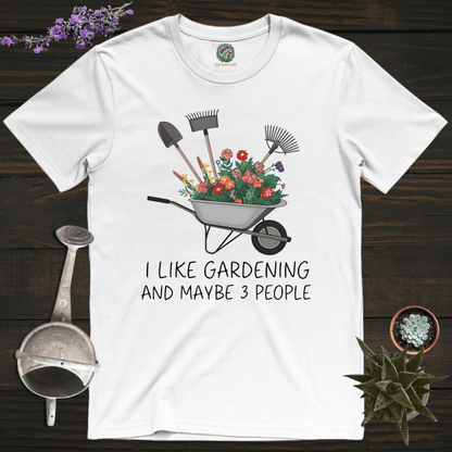 Sproutsmith T-Shirt White / S I Like Gardening T-Shirt