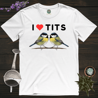 Sproutsmith T-Shirt White / S I Love Tits T-Shirt