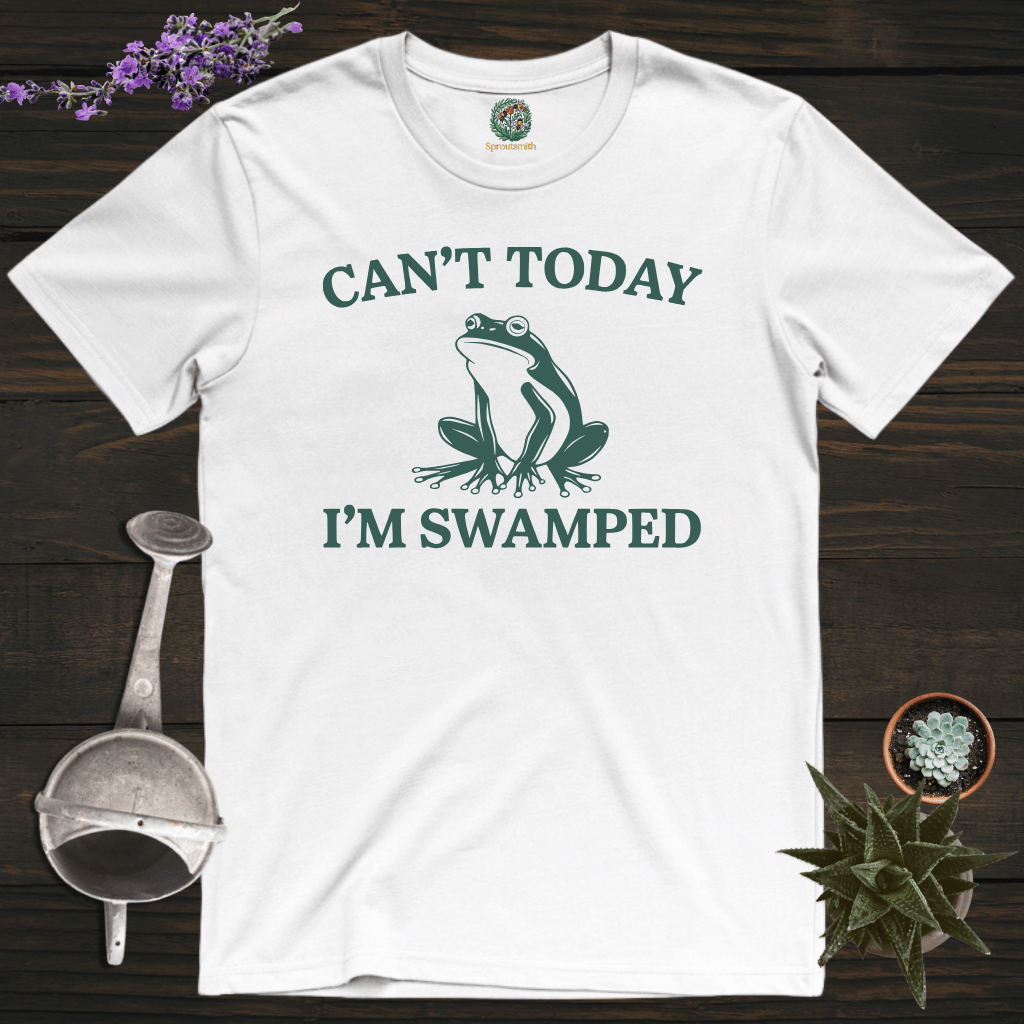 Sproutsmith T-Shirt White / S I'm Swamped T-Shirt