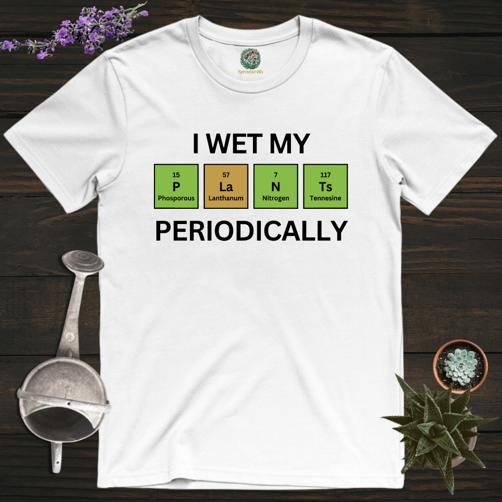 Sproutsmith T-Shirt White / S I Wet My Plants T-Shirt