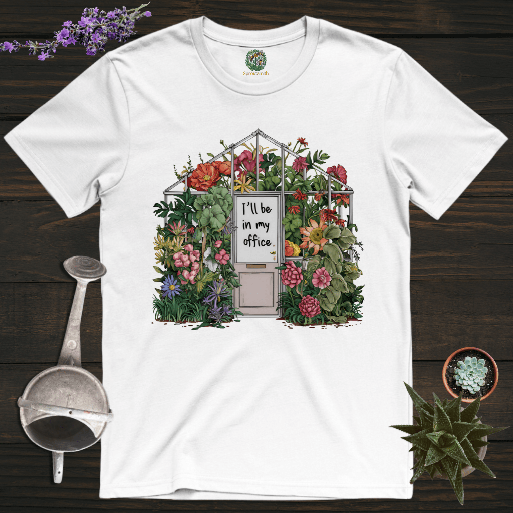 Sproutsmith T-Shirt White / S In My Office T-Shirt