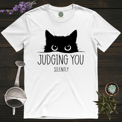 Sproutsmith T-Shirt White / S Judging You Silently T-Shirt
