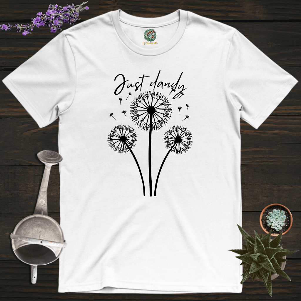 Sproutsmith T-Shirt White / S Just Dandy T-Shirt