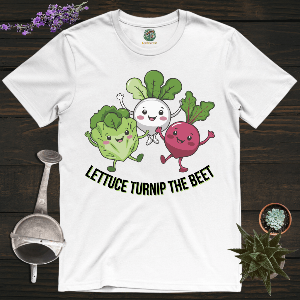 Sproutsmith T-Shirt White / S Lettuce Turnip the Beet T-Shirt