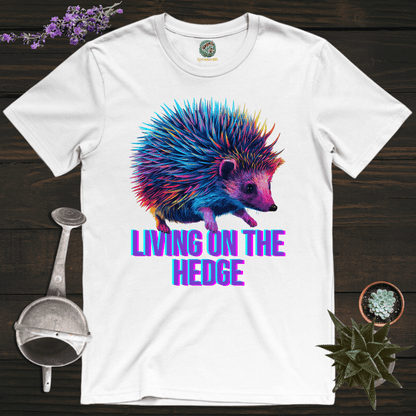 Sproutsmith T-Shirt White / S Living on the Hedge T-Shirt