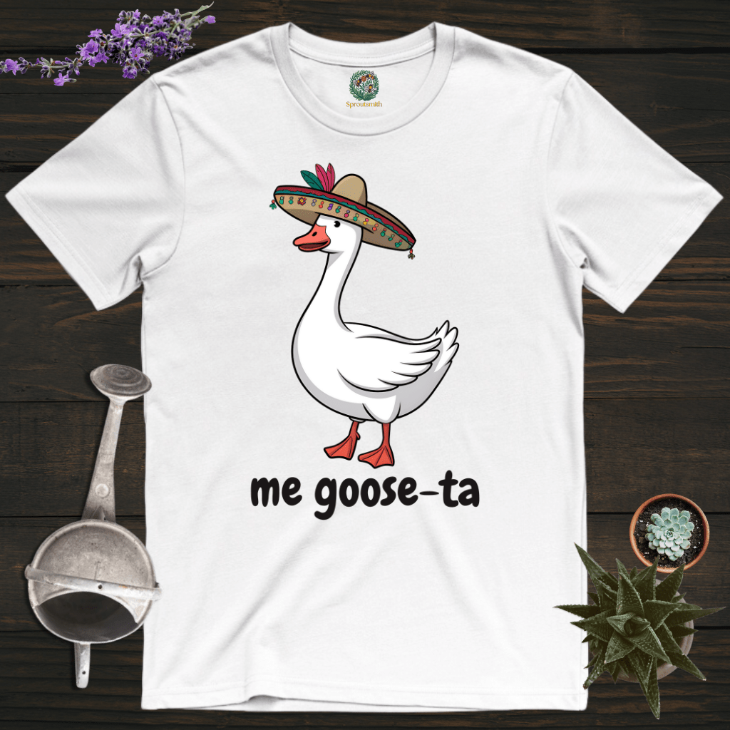 Sproutsmith T-Shirt White / S Me Goose-Ta T-Shirt