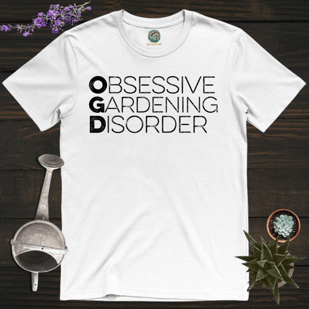 Sproutsmith T-Shirt White / S Obsessive Gardening Disorder T-Shirt