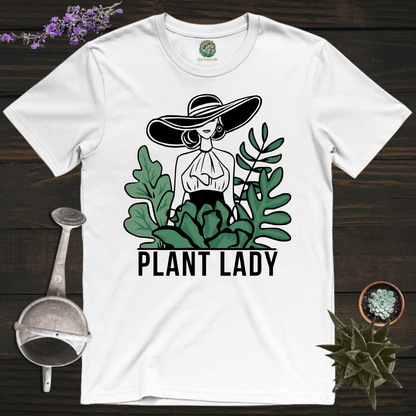 Sproutsmith T-Shirt White / S Plant Lady T-Shirt