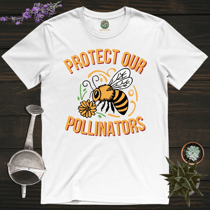 Sproutsmith T-Shirt White / S Protect Our Pollinators T-Shirt