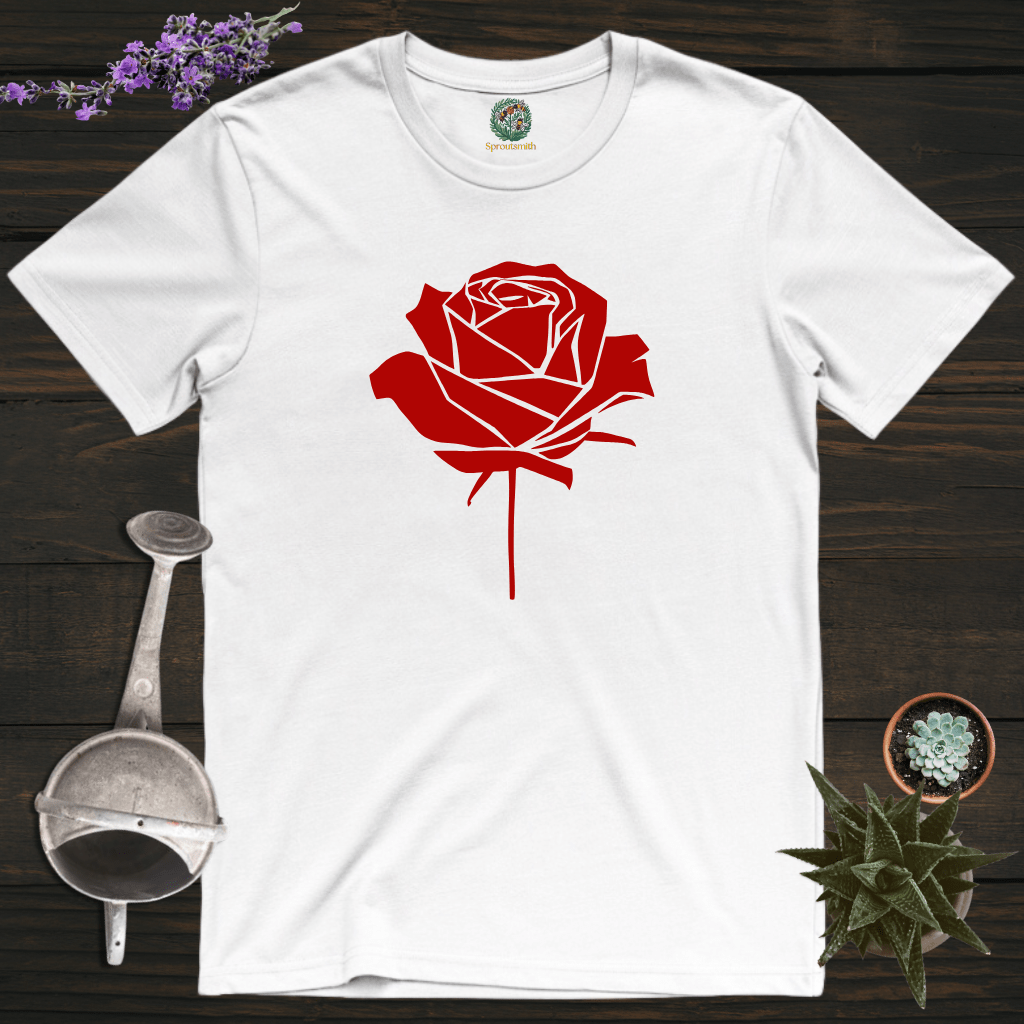 Sproutsmith T-Shirt White / S Rose T-Shirt