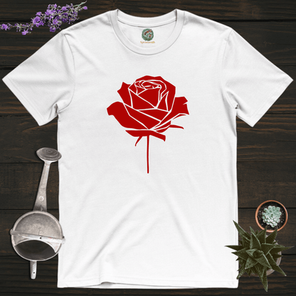 Sproutsmith T-Shirt White / S Rose T-Shirt