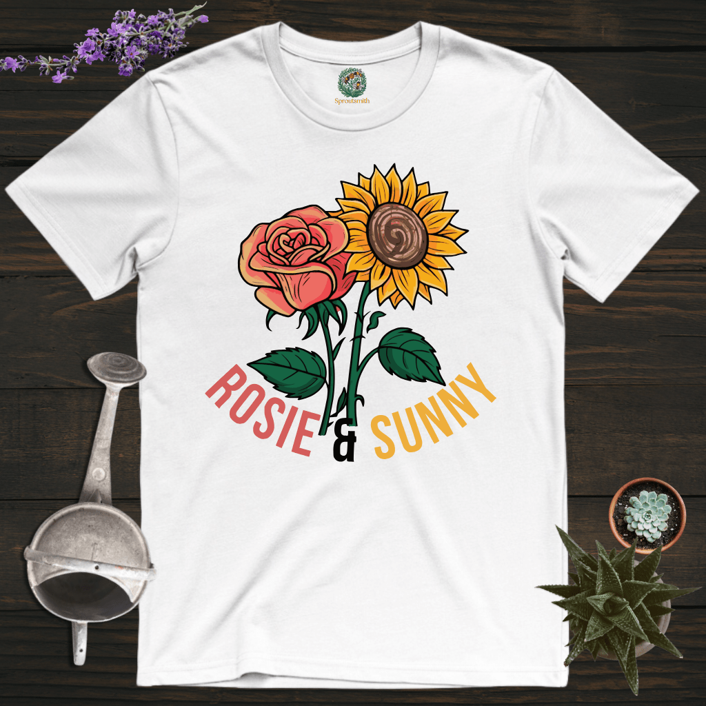 Sproutsmith T-Shirt White / S Rosie and Sunny T-Shirt