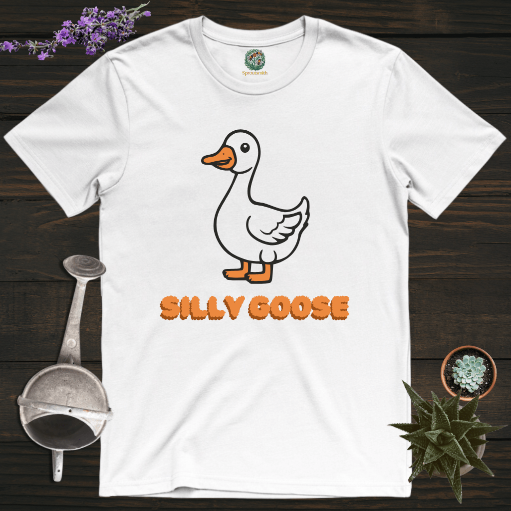 Sproutsmith T-Shirt White / S Silly Goose T-Shirt