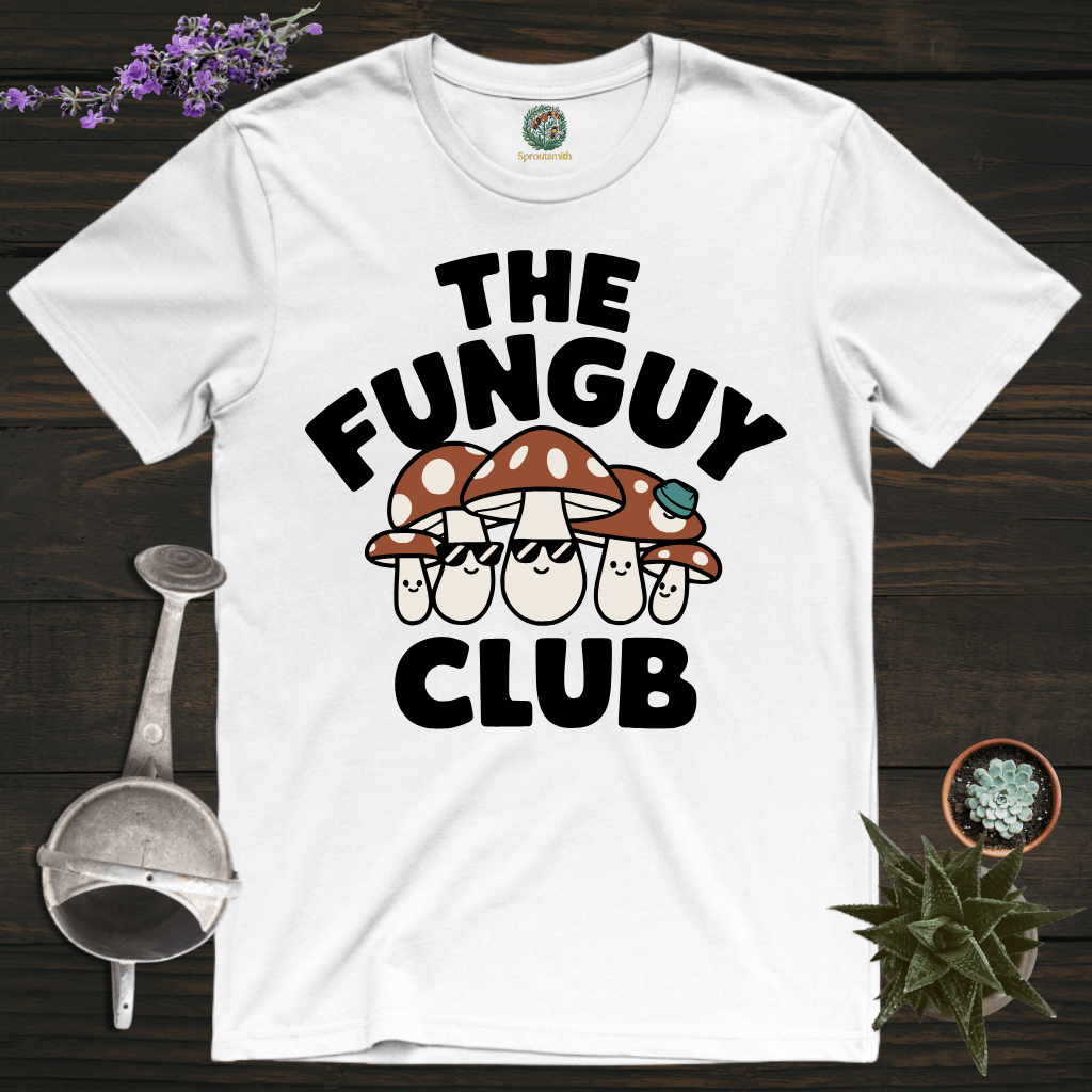 Sproutsmith T-Shirt White / S The Funguy Club T-Shirt
