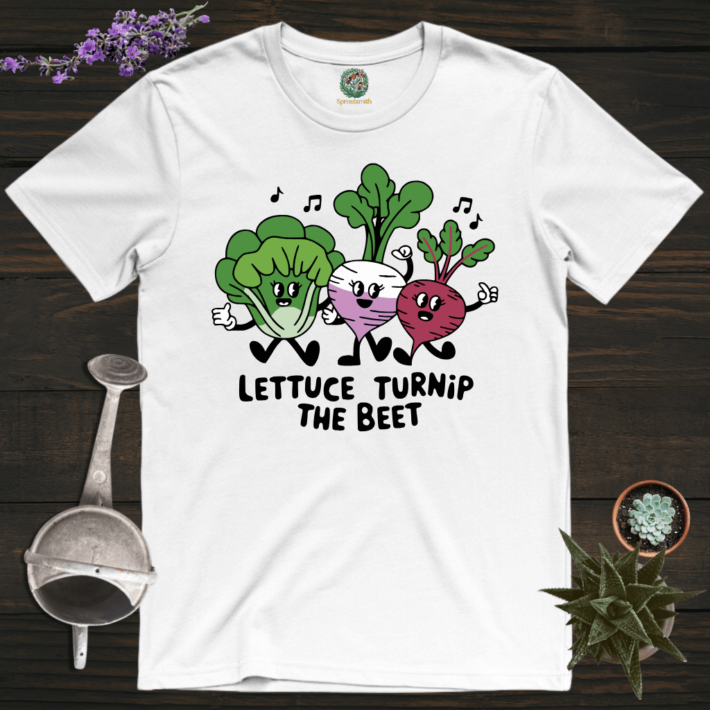 Sproutsmith T-Shirt White / S Turnip the Beet T-Shirt