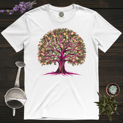 Sproutsmith T-Shirt White / S Vibrant Tree T-Shirt
