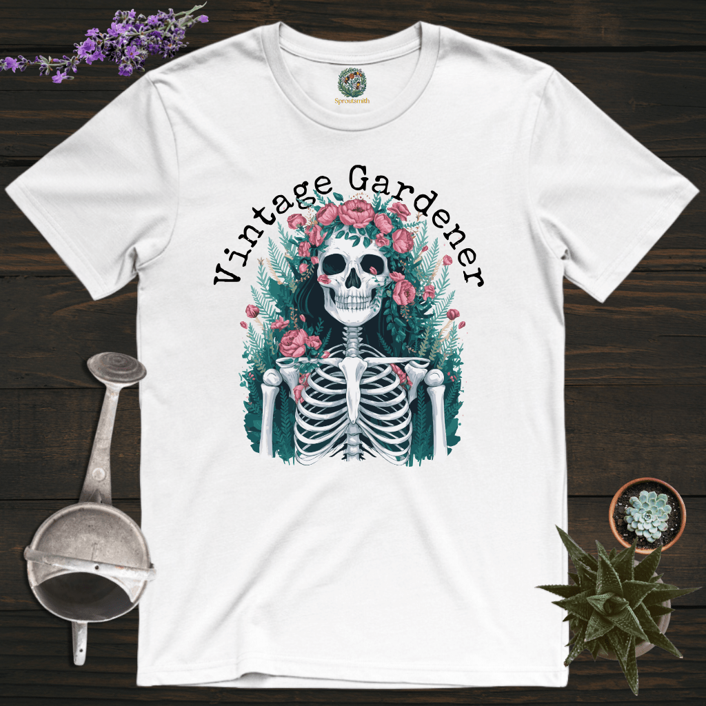 Sproutsmith T-Shirt White / S Vintage Gardener T-Shirt