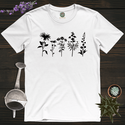 Sproutsmith T-Shirt White / S Wild Flowers T-Shirt